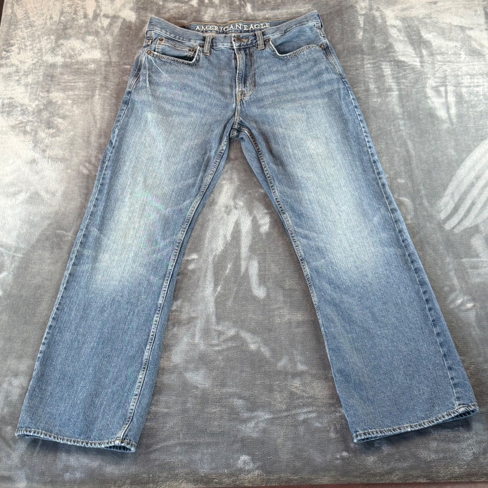American Eagle Men's‎ Jeans Bootcut Size 34X34 Medium Wash